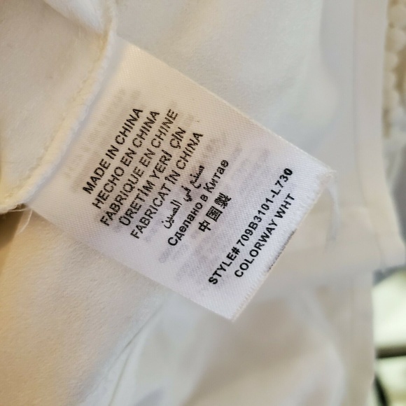 Bebe White Lace Mini Dress Size Small Scalloped - Picture 10 of 10